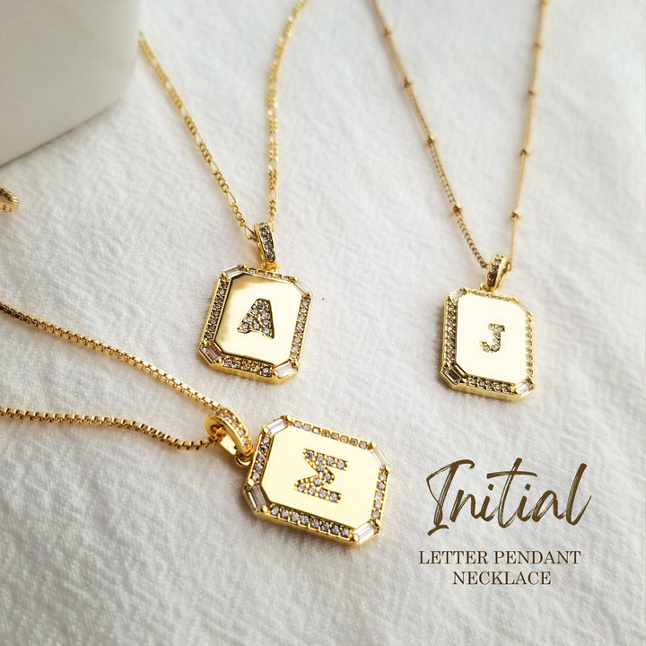 Initial Pendant Collection